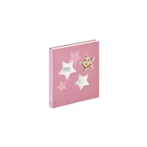 Walther Estrella pink 28x30,5 50 white Pages Babyalbum UK133R