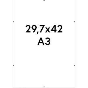 Walther Clipsramme 29,7x42 Cm (A3)