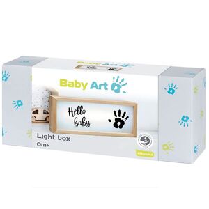 Baby Art Lyskasse M. Aftryk - Træ - Baby Art - Onesize - Lyskasse