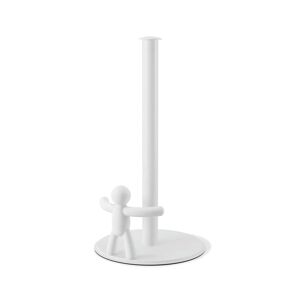 Umbra - Buddy Porte-rouleau de cuisine, Ø 17,8 cm x H 31,7 cm, blanc