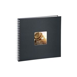Album photo avec protections (360 mm x 320 mm, papier, 50 pages) pour jusqu'à 300 photos 10 x 15 cm, gris - Hama - Publicité