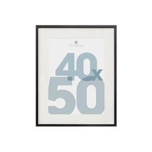 ATMOSPHERA Cadre Photo en MDF et verre - 40 x 50 cm - Noir Manu - Publicité