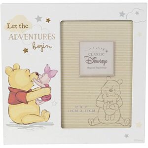 Disney Cadre photo  Magical Beginnings Les aventures de Winnie l'ourson 10 x 15 cm Matériau MDF DI417 - Publicité