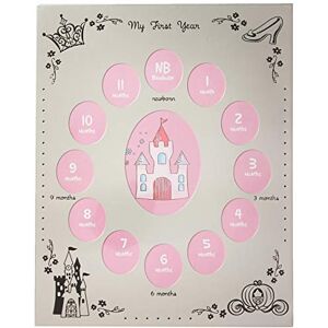 Disney Girls  My First Year Photo Frame Pink - Publicité