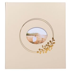 Exacompta Album photo livre 60 pages blanches Ringflower - Latte