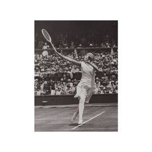 Kelepoq Photo ancienne noir et blanc tennis n°11 cadre noir 40x60cm