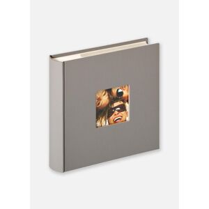 Walther design Fun Memo Slip-In Album, Textured cover, grey, 10x15 cm - Publicité