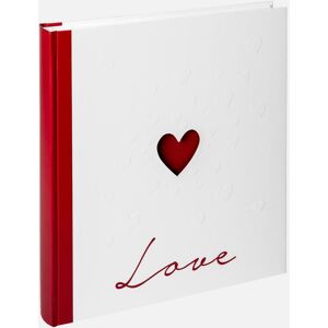 Walther Love Album de mariage Blanc - 25,7x29,2 cm (50 Pages blanches / 25 Feuilles)