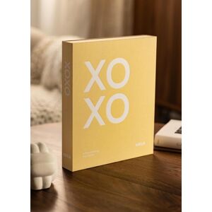 KAILA XOXO Yellow - Coffee Table Photo Album (60 Pages Noires / 30 Feuilles) - Publicité
