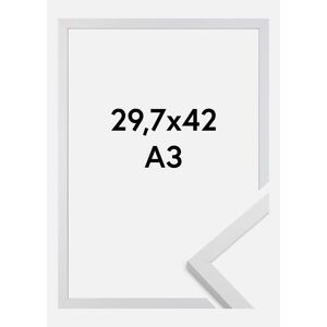 Artlink Cadre Trendy Verre Acrylique Blanc 29,7x42 cm (A3) - Publicité