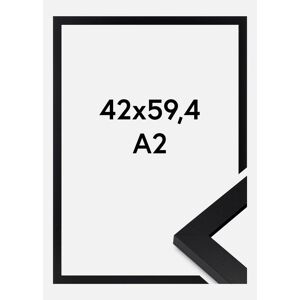 BGA Cadre Deco Verre acrylique Noir 42x59 cm (A2) - Publicité