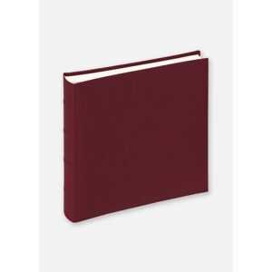 Walther Album photo Classic Rouge - 26x25 cm (60 pages blanches / 30 feuilles)