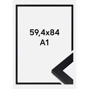 BGA Cadre Deco Verre acrylique Noir 59.4x84 cm (A1) - Publicité