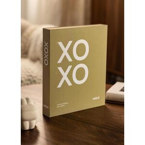 KAILA XOXO Vanilla - Coffee Table Photo Album (60 Pages Noires / 30 Feuilles) - Publicité