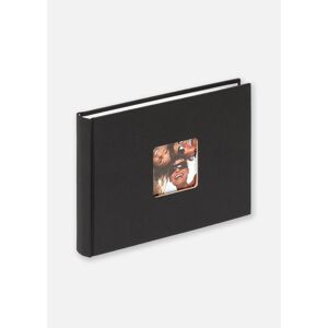 Walther Fun Album Noir - 22x16 cm (40 pages blanches / 20 feuilles)