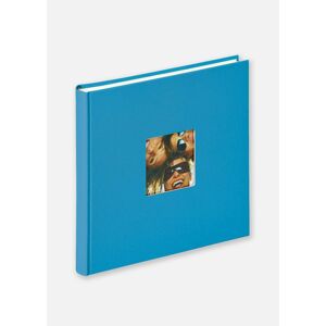 Walther Fun Album Bleu ocean - 26x25 cm (40 pages blanches / 20 feuilles)