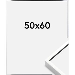 Cadre Nielsen Premium Alpha Brillant Argent 50x60 cm - Publicité