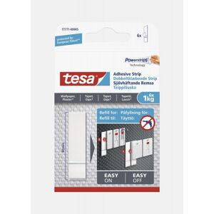 Estancia Recharge pour Tesa - Clous autocollants reglables pour tous murs - 6 pcs