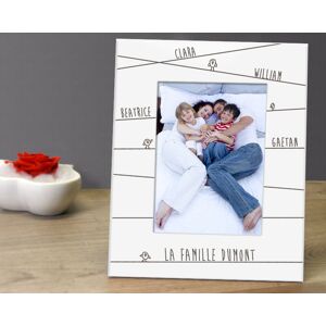 Cadeaux.com Cadre blanc - Famille Prenoms