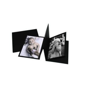 PRAT album photo accordéon Leporello noir 22 x 22 cm - Publicité