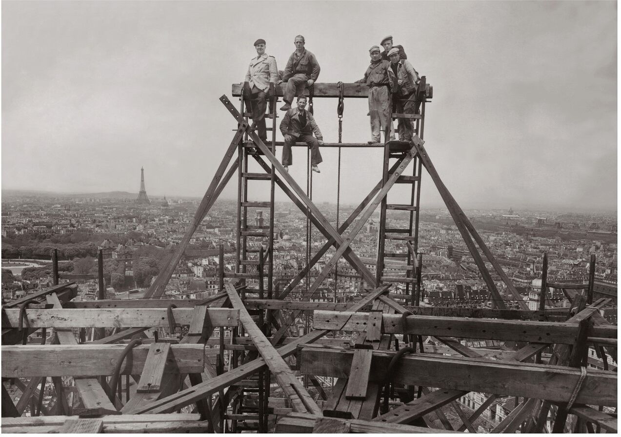 Kelepoq Photo ancienne noir et blanc Paris n°27 alu 30x45cm