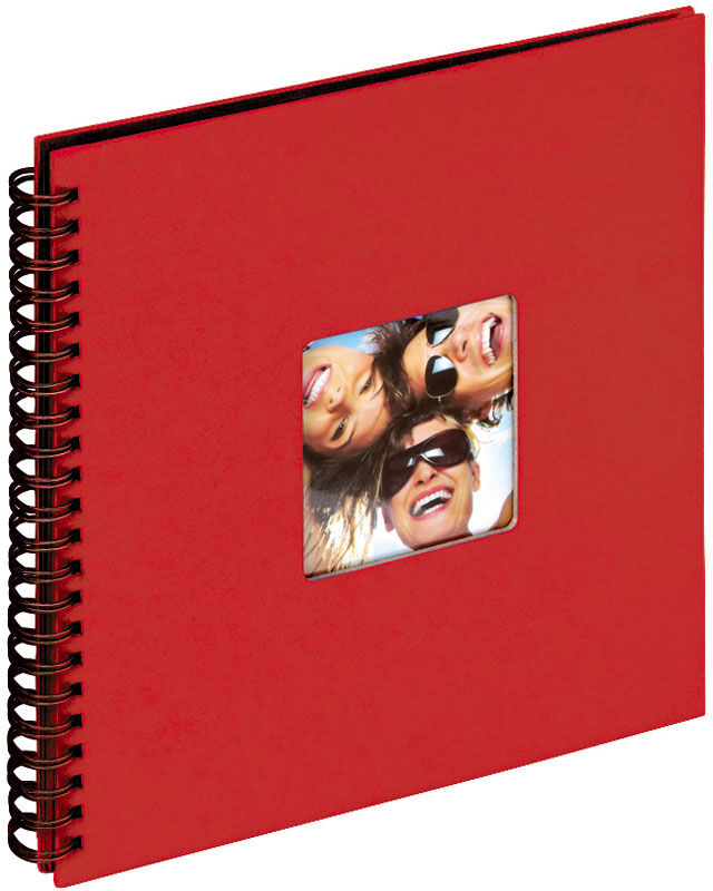 Walther Album photo rouge Fun 200 photos 11x15cm