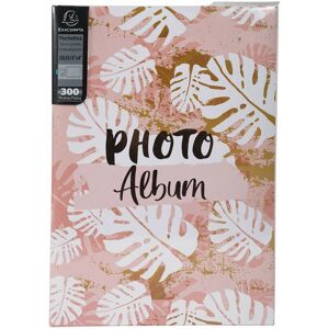 EXACOMPTA 62223E Album Buste 300 Foto 10x15cm Pastel Tropic-Formato 22,5x32,5cm, Disegno, 5 cm -