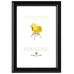 Bubola & Naibo CORNICE PLA-STYLE SERIE BASIC IN PLASTICA COLORE NERO CON PLXIGLASS 70 X 100 CM. PLA01 NECR26