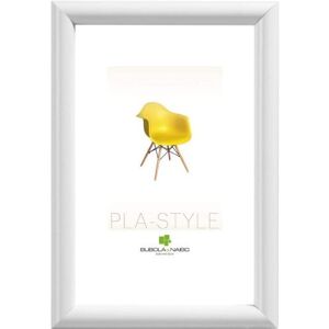 Bubola & Naibo CORNICE PLA-STYLE SERIE BASIC IN PLASTICA COLORE BIANCO CON PLXIGLASS 60 X 80 CM. PLA01 BICR23