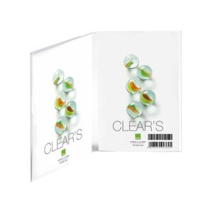 Bubola & Naibo CORNICE PORTAFOTO CLEAR’S SERIE PHOTOFRAMES IN PLASTICA 13 X 18 CM. DOPPIO VERTICALE PCLEAR02VT04