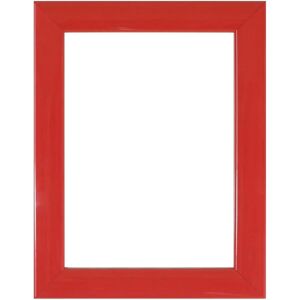 Inspire Cornice  Bomber rosso lucido per foto da 24x30 cm