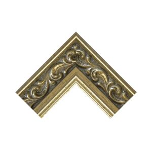 Leroy Merlin Asta per cornice Giglio in legno intarsio argento 4.5 cm