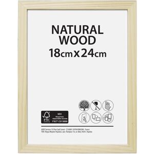 Leroy Merlin Cornice Natural wood naturale opaco per foto da 18x24 cm