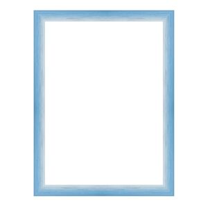 Leroy Merlin Cornice Bicolor azzurro e bianco opaco per foto da 35x50 cm