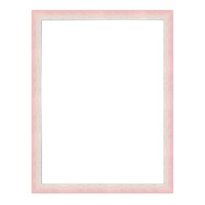 Leroy Merlin Cornice Bicolor rosa e bianco opaco per foto da 21x29.7 (A4) cm