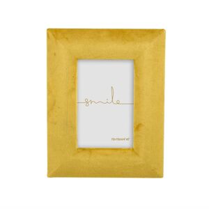 Leroy Merlin Cornice Portafoto velluto giallo per foto da 10x15 cm