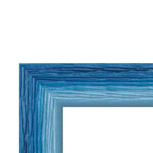 Leroy Merlin Asta per cornice Tonda in legno intarsio blu azzurro 1.3 cm