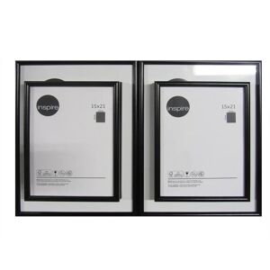 Inspire Set di 10 cornici  Kit nero per foto da 29,7x42 cm