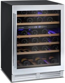 Ⓜ️🔵🔵🔵 MABE IOW51DDSS - Cantina vino sottopiano, Anta in vetro con cornice e zoccolo ino