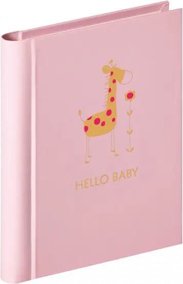 WALTHER DESIGN Fotoalbum 25x28cm Roze Baby Animal Paars/Roze