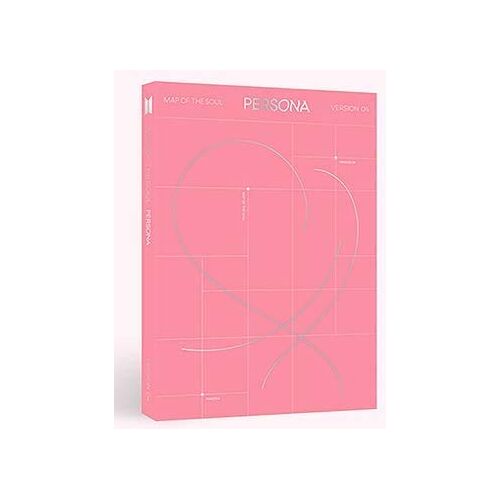 BTS Kaart van The Soul Persona Album Versie 4 CD+Fotoboek+Mini Boek+Fotokaart+Postkaart+Foto Film+Gift (Extra 6 Fotokaarten Set)