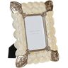 13493 Fotolijsten DKD Home Decor 20,4 x 2,5 x 26 cm Koper Wit Hars Romantiek