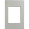 walther design Passepartout, Passepartoutformat 50x50 cm, Bildformat 40x40 cm, Creme