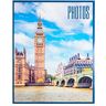 Grupo Erik Official London Photo Album 7.8x5 Photo Album / 13x20 cm Family Photo Album 96 Pockets Friend Gifts – Travel Gifts Photo Albums 7.8x5 96 photos Photo Album Slip In