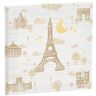 Eiffel Textile Eiffel Baby Francia canvasfoto, 27 x 27 cm, beige