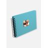 Walther Fun Spiraalalbum Turquoise - 23x17 cm (40 Zwarte zijden / 20 bladen)