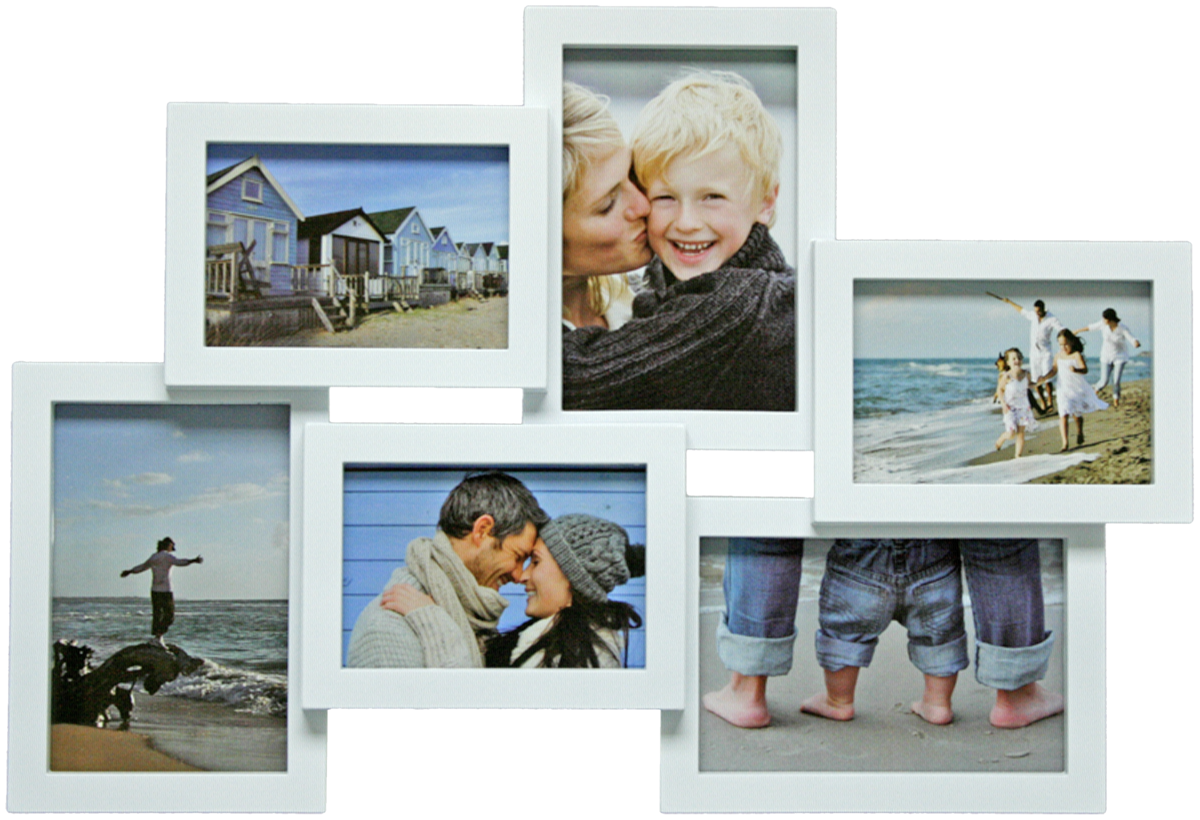 Henzo Holiday wit galerie voor 6 foto's 3x9x13 3x10x15 81211