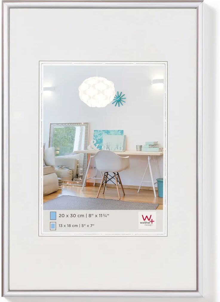 Walther Design Fotolijst New Lifestyle 40x60 cm zilverkleurig