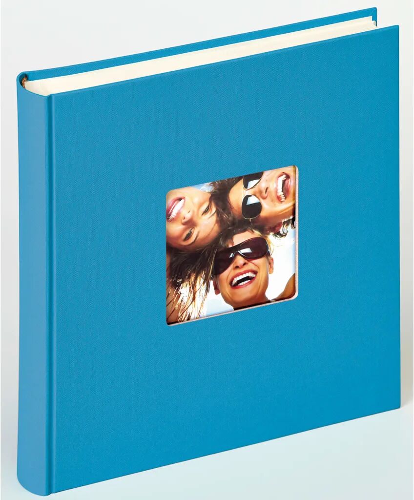 Walther Design Fotoalbum Fun 100 pagina's 30x30 cm oceaanblauw