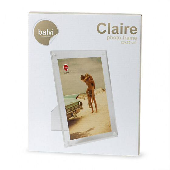 Balvi fotolijst Claire 15 x 20 cm acryl transparant - Transparant